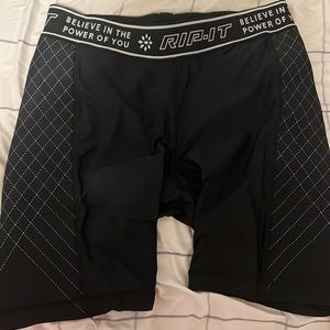 Large softball sliding shorts